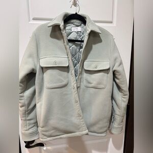 Aritzia TNA Polar Fleece Shirt Jacket